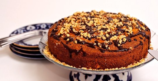 Мраморный торт