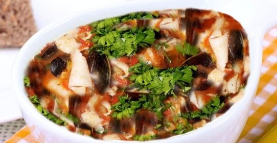 Суп из морепродуктов