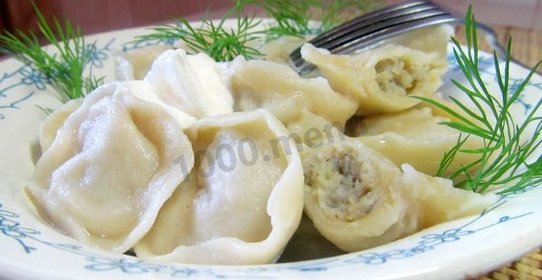 Рыбные пельмени