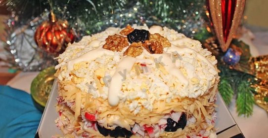 Салат Черный жемчуг