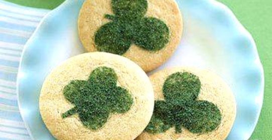 Печенье с клевером