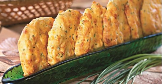 Печенье с зеленым луком