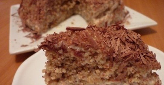 Ореховый торт за 5 минут