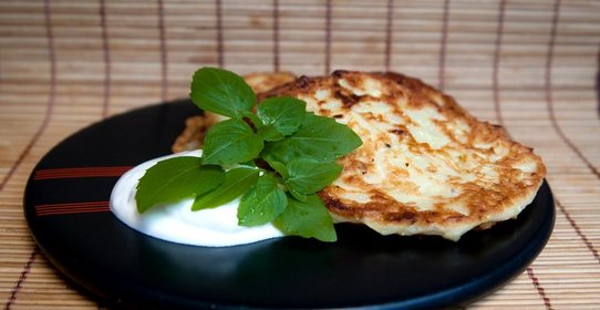 Оладьи из кабачков классические