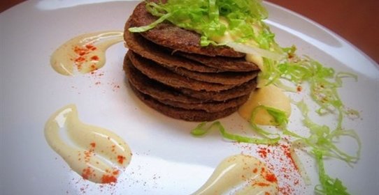 Оладьи из куриной печени