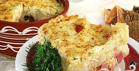 Картофель с квашеной капустой