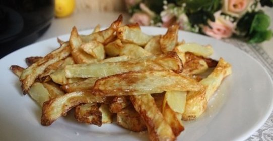 Жареный картофель в мультипечи