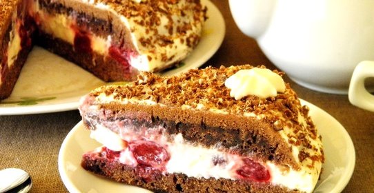 Вишневый торт Наслаждение