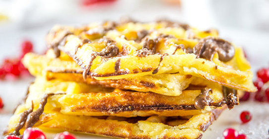 Ванильные вафли