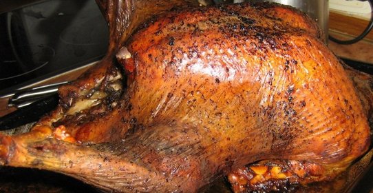 Запеченная индейка Золотая птичка