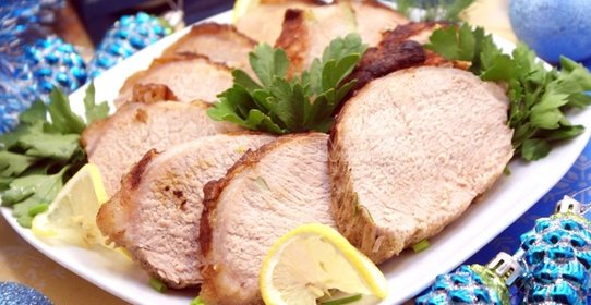Мясо в духовке к новогоднему столу