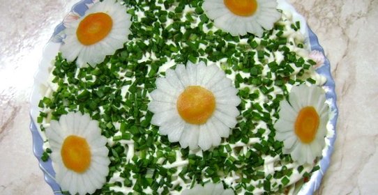 Салат с хреном