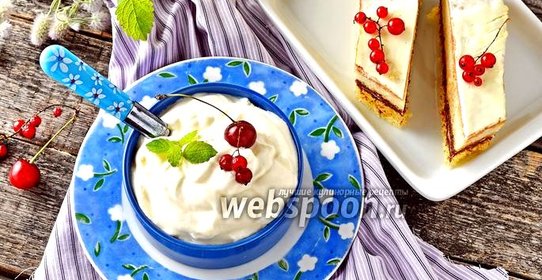 Крем из кефира и сметаны