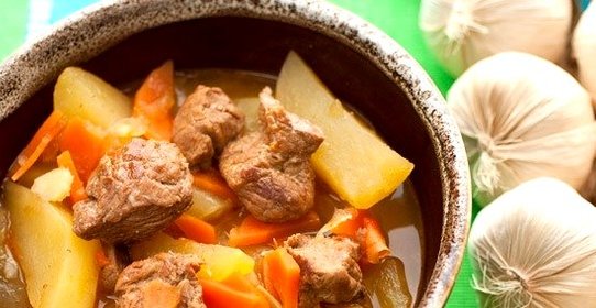 Рагу из свинины с картошкой