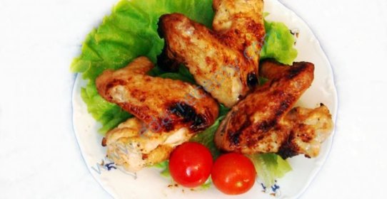 Крылышки в горчичном соусе