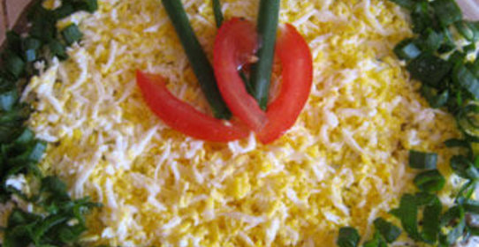 Торт из куриной печени Летний