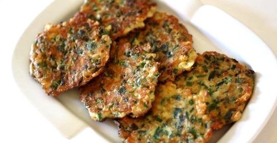 Оладьи из лука