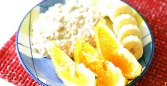 Овсяная каша с корицей