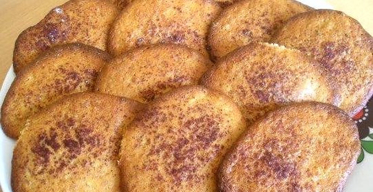 Банановое печенье с орехами и корицей