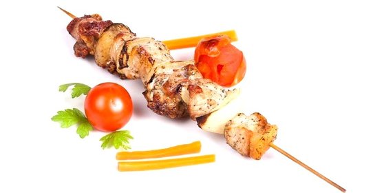 Свиные шашлычки в духовке