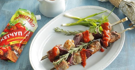 Шашлык из свинины в майонезе