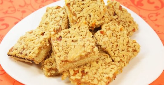 Печенье «Вкусняшка» с яблочным джемом и облепихой