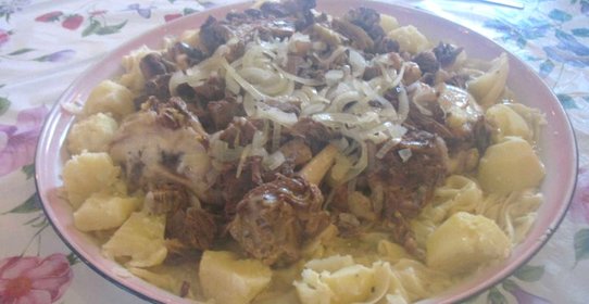 Бешбармак из утки