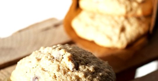 Овсяное печенье с фундуком