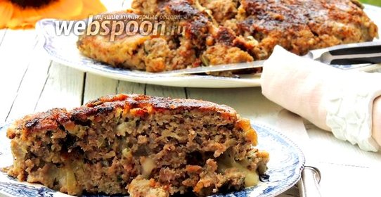 Мясной рулет с сыром
