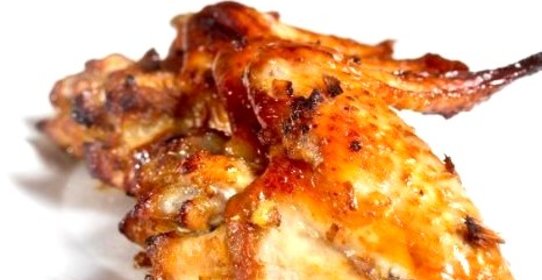 Куриные крылышки в апельсиновой заливке