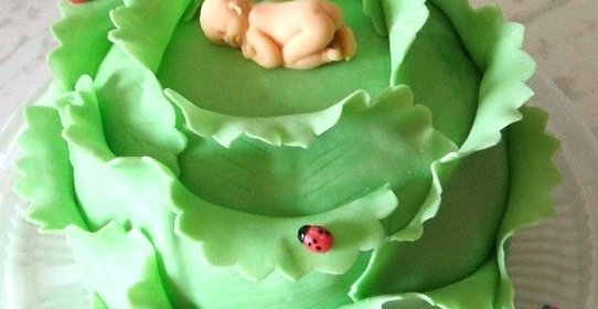 Торт Капуста с младенцем