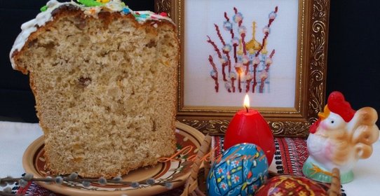 Пасхальные куличи с цельнозерновой мукой