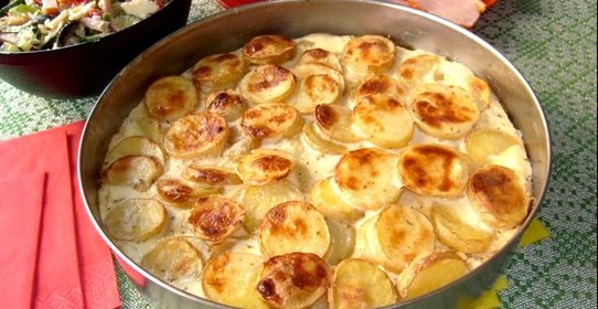 Картошка с баклажанами