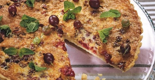 Пирог с крыжовником