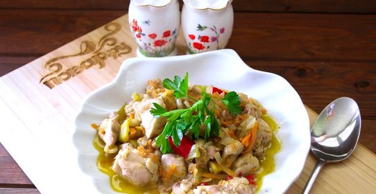 Рагу из курицы