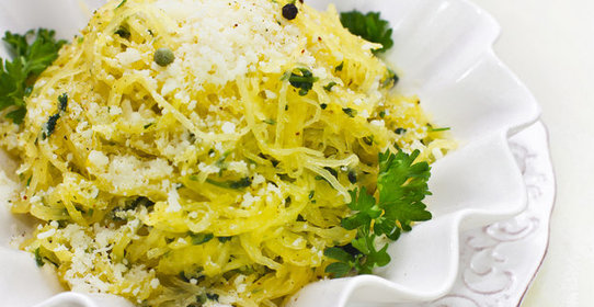 Паста с соусом из цветной капусты