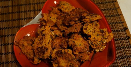Морковные драники