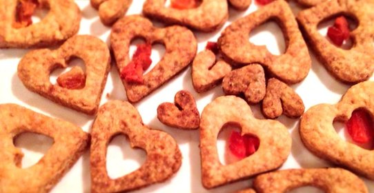 Витражное печенье с мандариновой цедрой