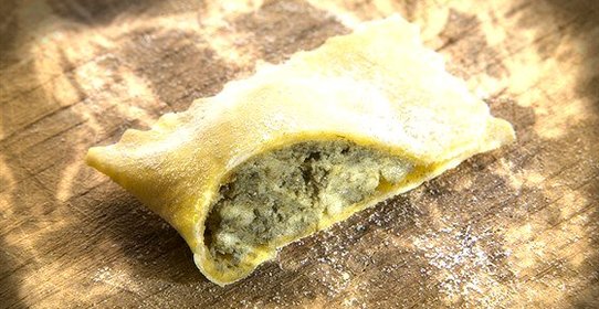 Равиоли со шпинатом и рикоттой