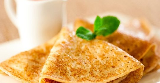 Блины с сухими дрожжами