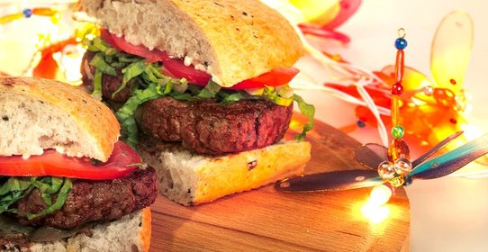 Говяжьи бургеры