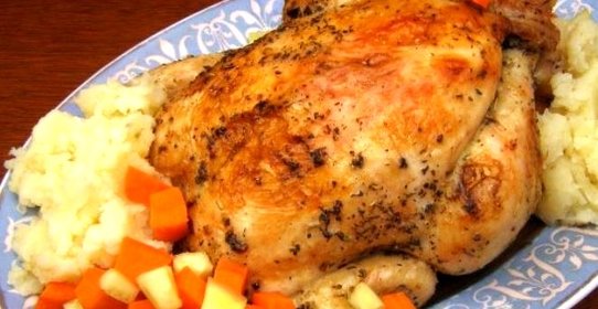 Сочная курица в духовке