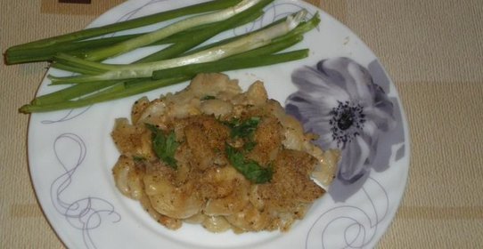 Макароны с сыром в духовке