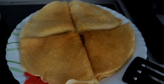 Блины на сыворотке без яиц