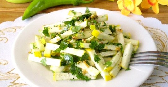 Сыроедческие кабачки