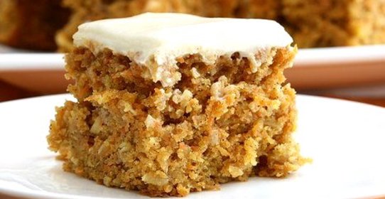 Пирог морковный