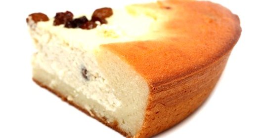 Открытый творожный пирог