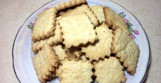 Сахарное песочное печенье