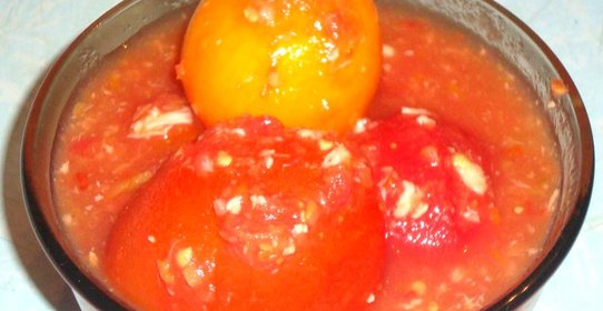Томаты в собственном соку