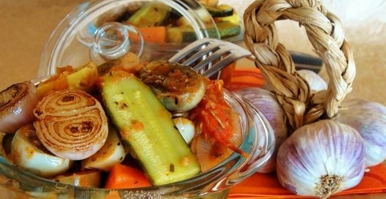 Диетическое овощное рагу